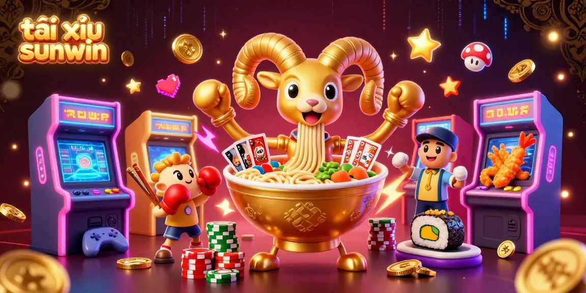 Engage in thrilling tài xỉu sunwin gameplay with a dynamic 3D illustration featuring exciting casino elements.
